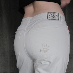 y2k mudd Low Rise Flare Cargos